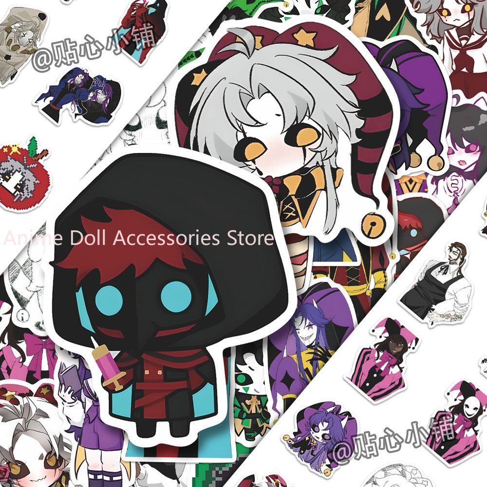 Skateboard - 73 adet Freak sirk Pierrot Anime