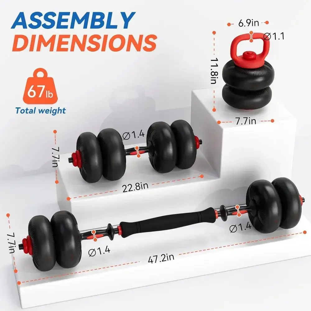 PVC Kaplamalı, Ayarlanabilir D - Dumbbell Set incelemesi ve fiyatı