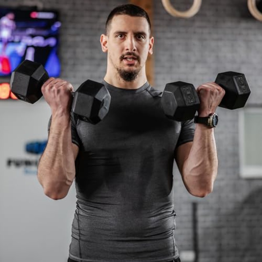 40lbs/45lbs/50lbs Kaymaz Saplı - Dumbbell Set incelemesi ve fiyatı