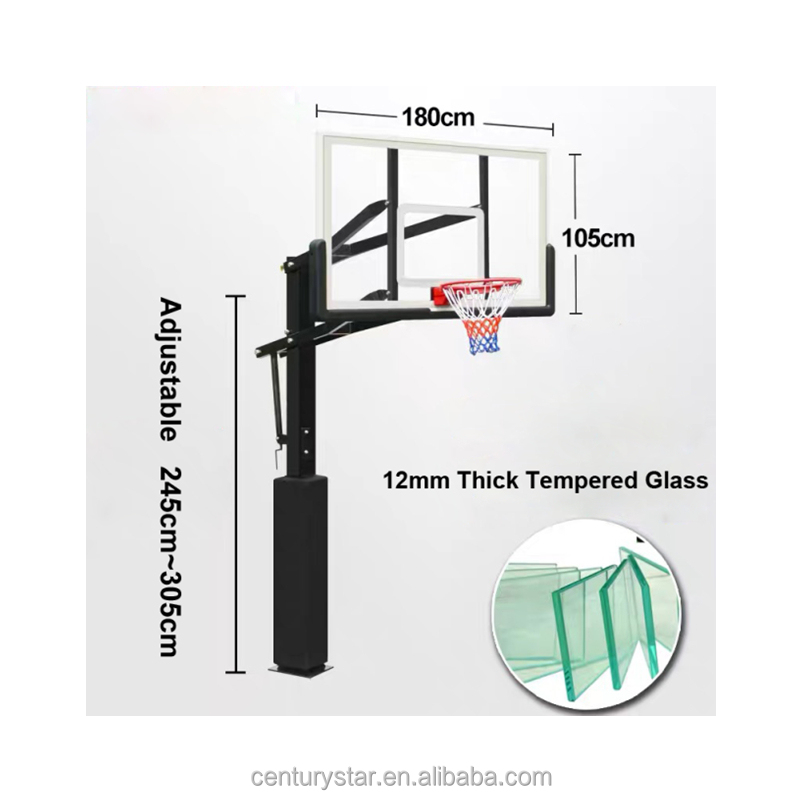 Yüksek Kaliteli Temperli Cam P - Basketball Hoop incelemesi ve fiyatı